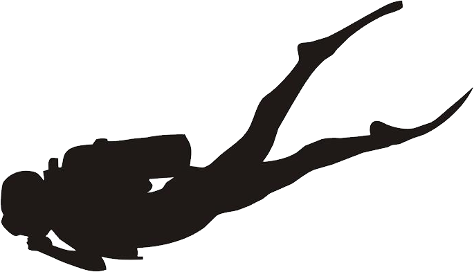 Scuba Diver Silhouette (685x393)