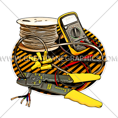 Electrician Tools - Electricity (385x385)