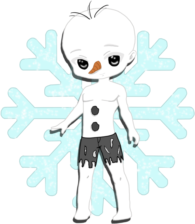Olaf By Eliteelixir - Cartoon (824x970)