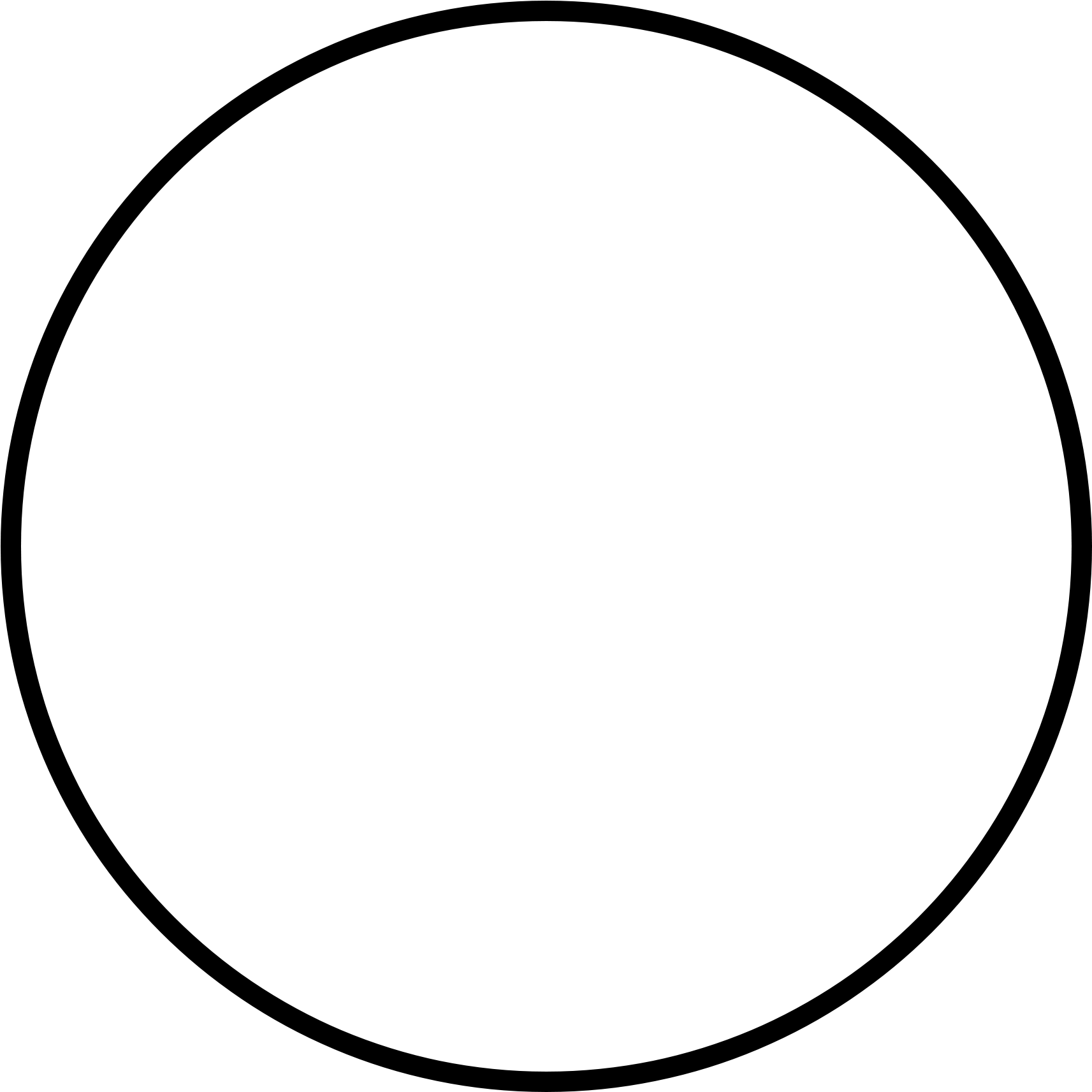 Circle Drawing Save Curved Line With Mechanical Exercise - Circle (1024x1024)