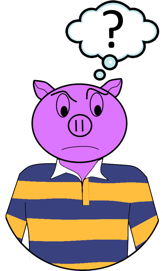 Thinkingpig - Clip Art (561x945)