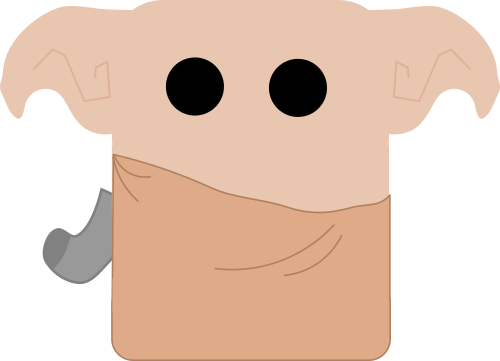 Dobby - Cartoon (500x361)