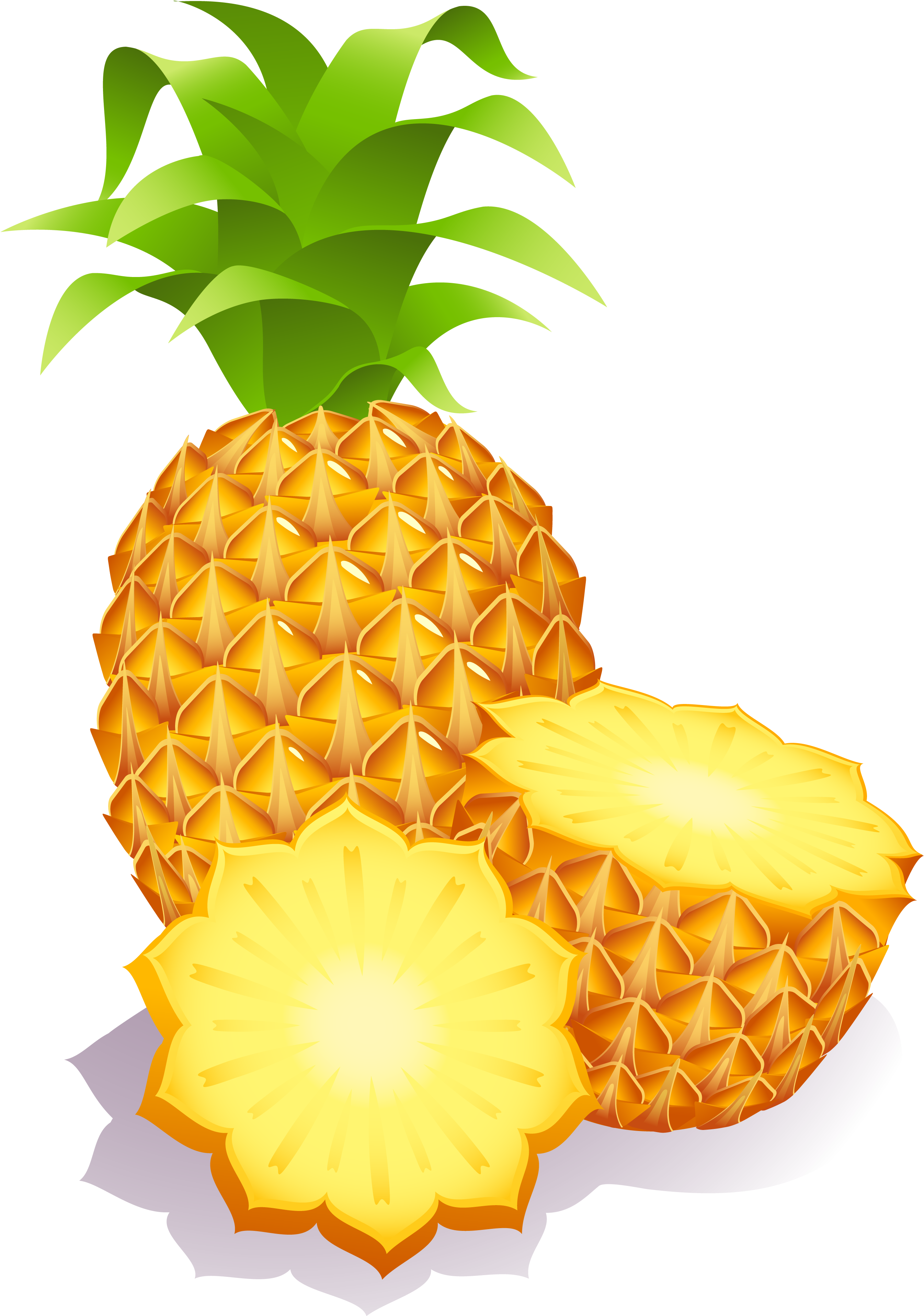 Pineapple Clip Art - Pineapple Vector (2704x3840)