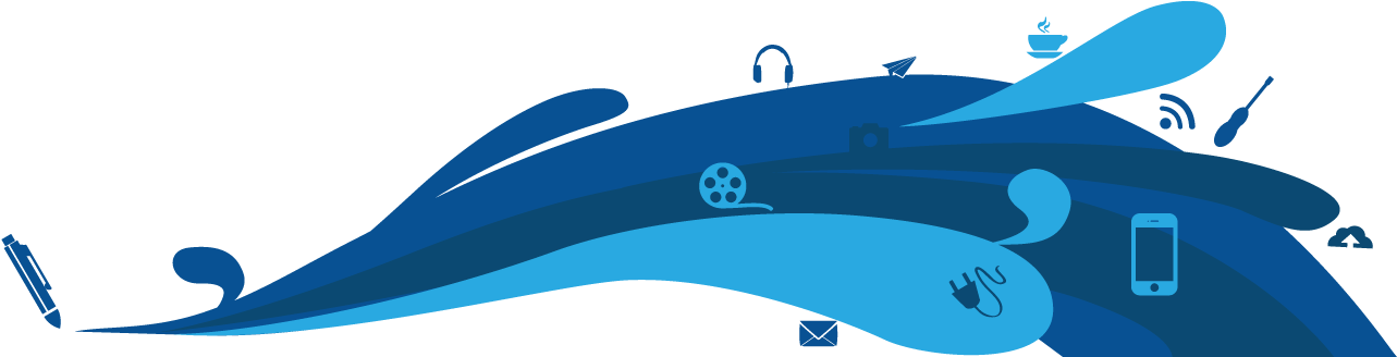 Creative Design - Design Blue Png (1300x500)