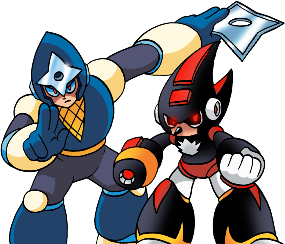 Shadow - Shadow Man And Shadow Man (973x822)