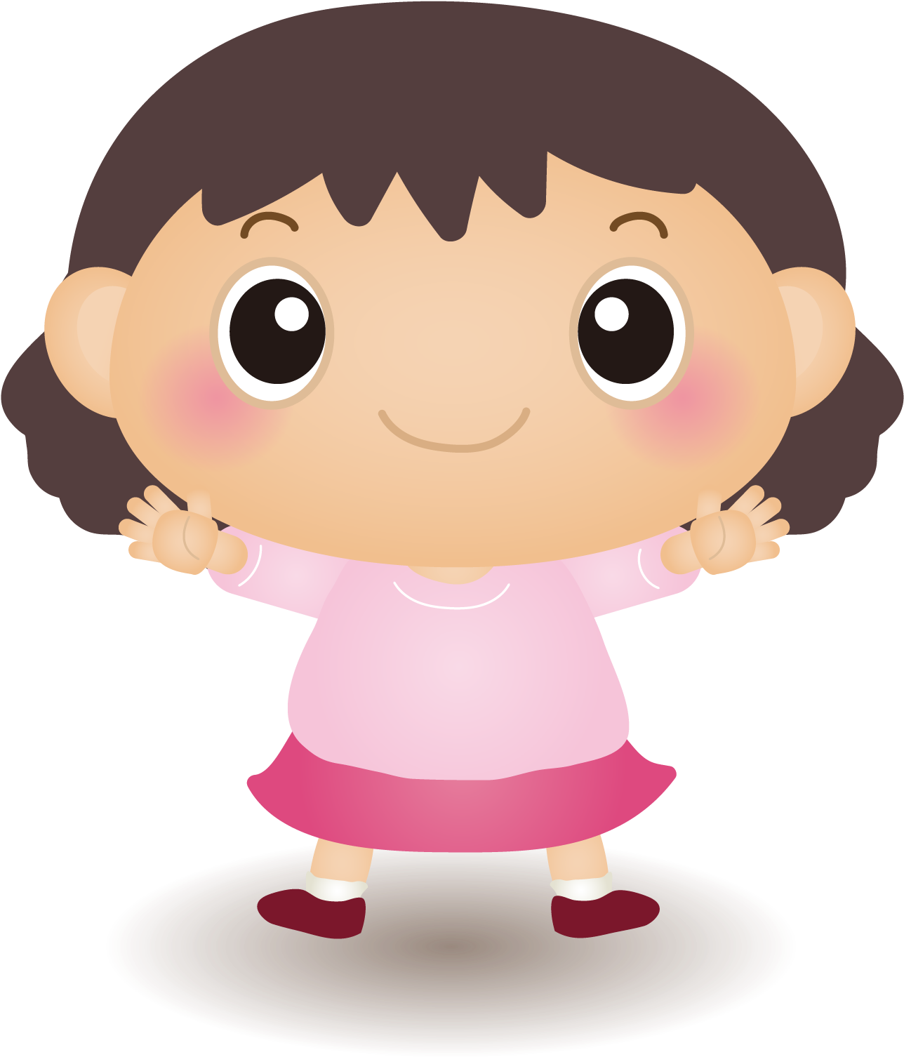 Menina * Bonecas - Cartoon (1599x1599)