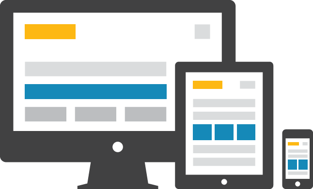 Responsive Web Design - Web Page Vector Png (646x391)