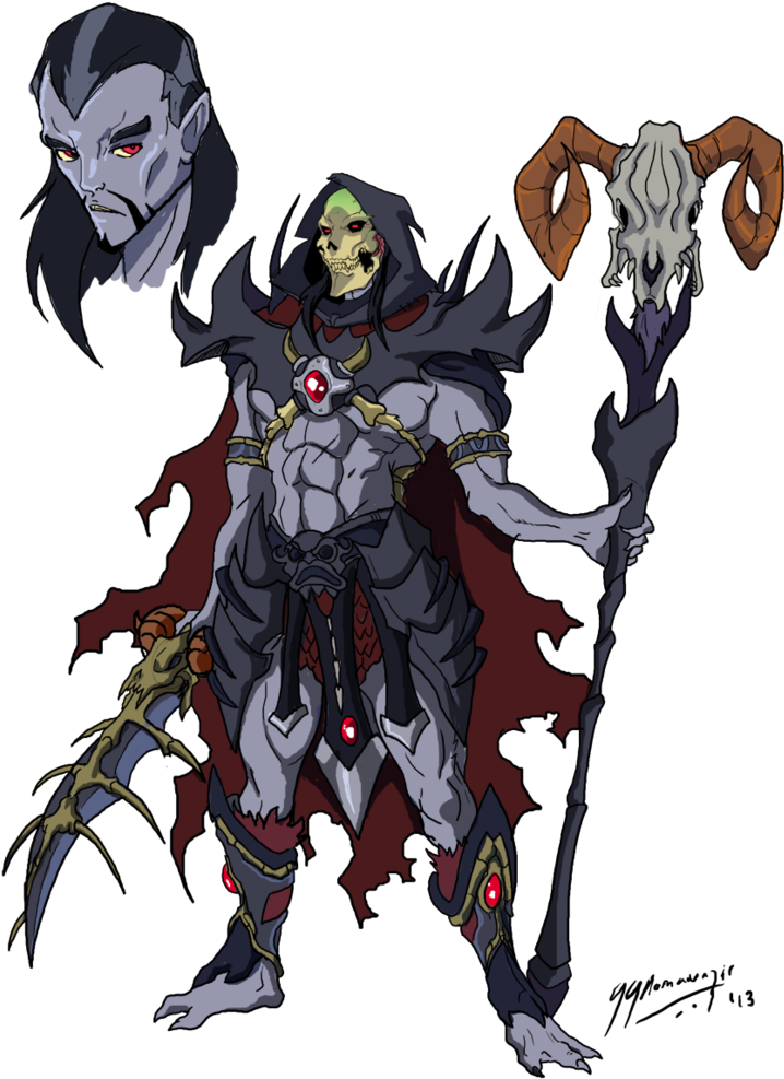 Comic - Skeletor Anime (772x1034)