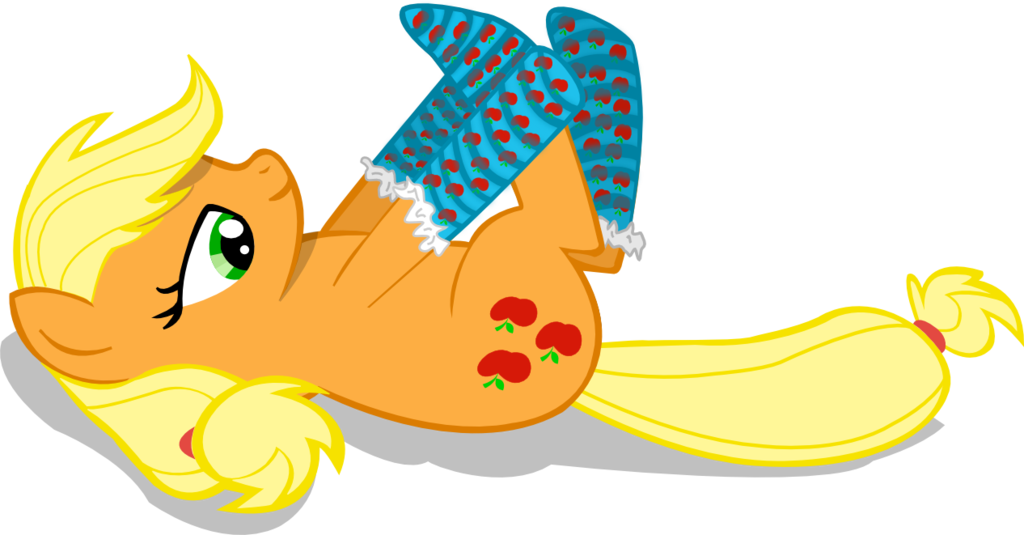 Applejack Getting Ready For Winter By Riskytheart - Winter (1024x535)