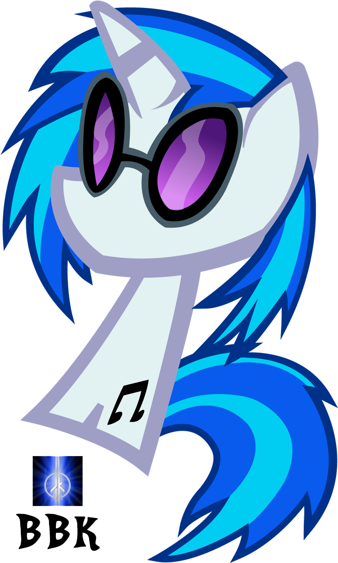 Vinyl Scratch By Bb-k - Cartoon (728x1180)