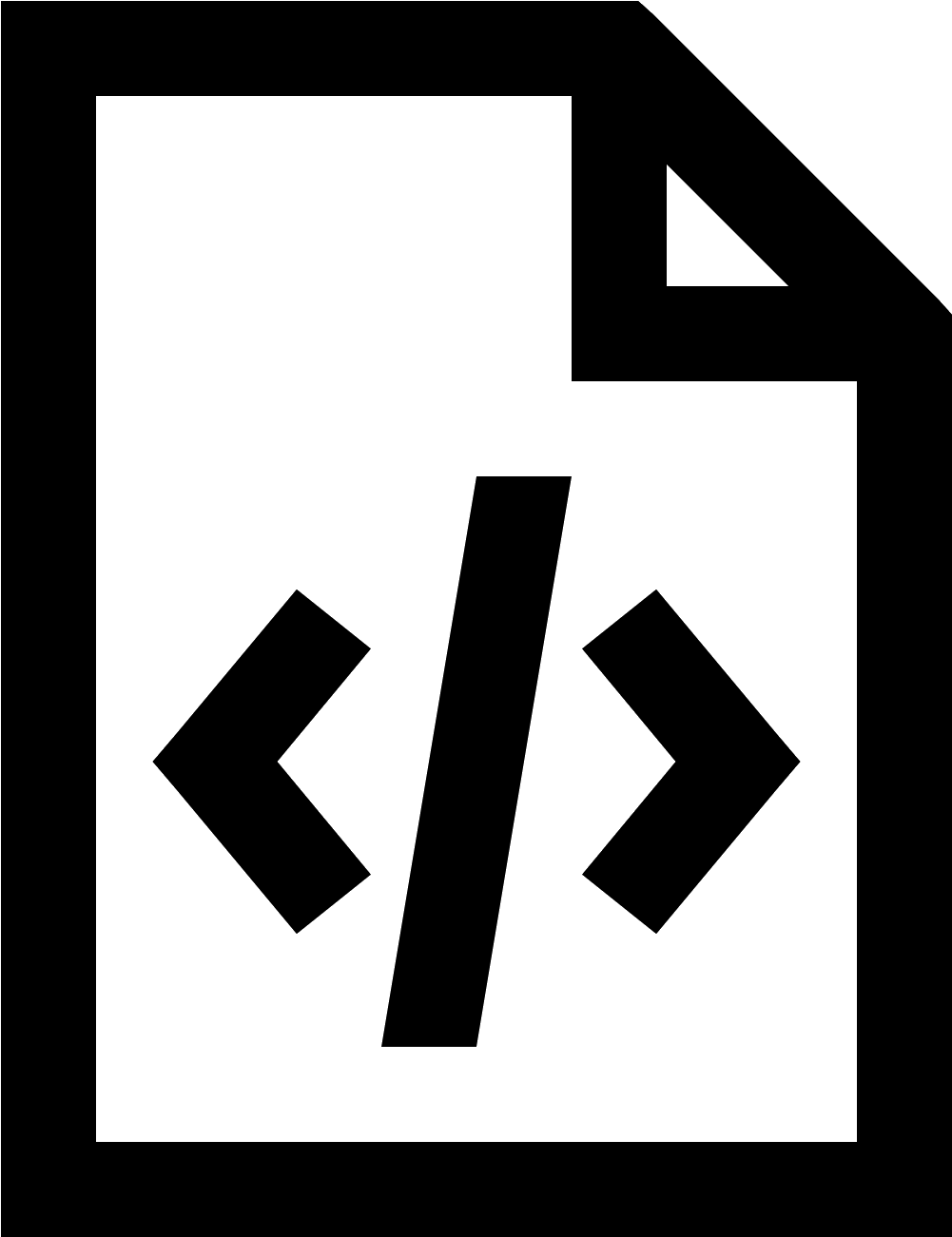 Code File Icon - Code File Icon (1600x1600)