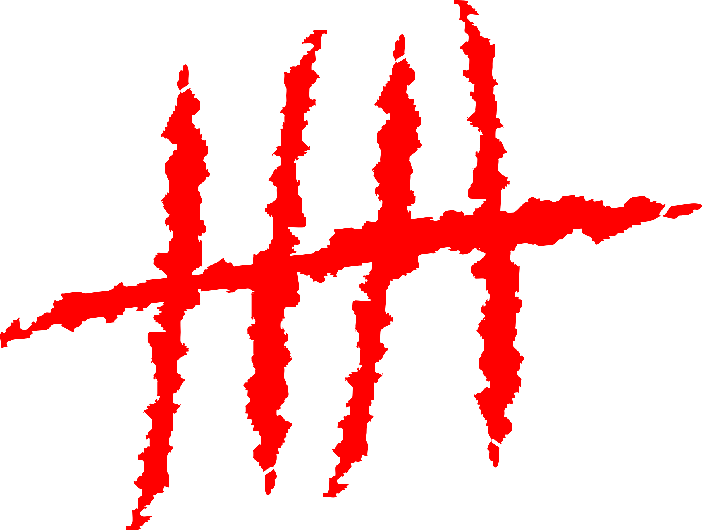 Scratch - Red Scratches (2400x1813)