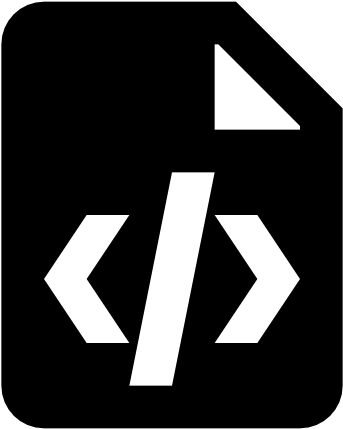 Source - Https - //icons8 - Com/icon/15876/code-file - Icone Code (512x512)