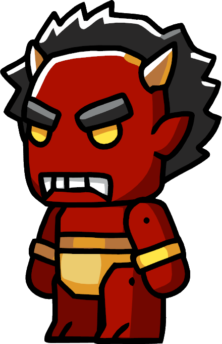 Cyborg Clipart Scribblenauts - Scribblenauts Oni (440x680)