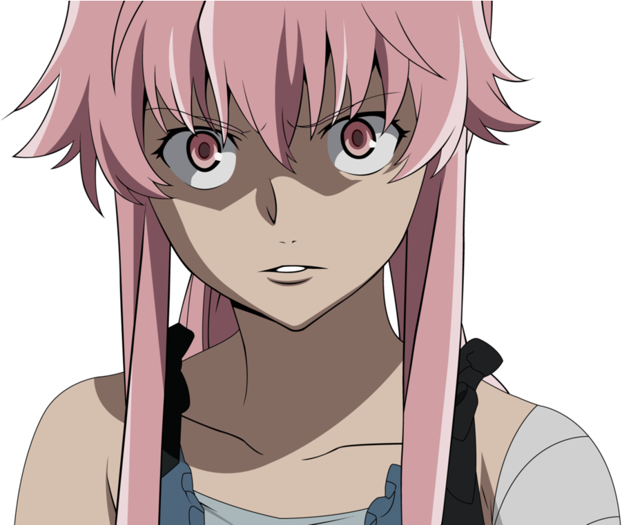 Yuno Gasai Transparent (1051x760)