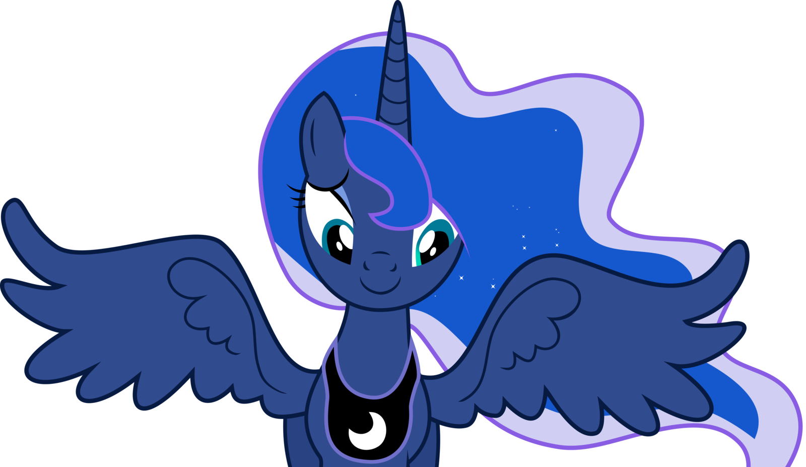 Luna Mlp Vector (1600x927)