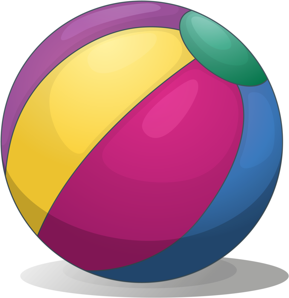 Carnival ~ Circus - Beach Ball (1004x1024)