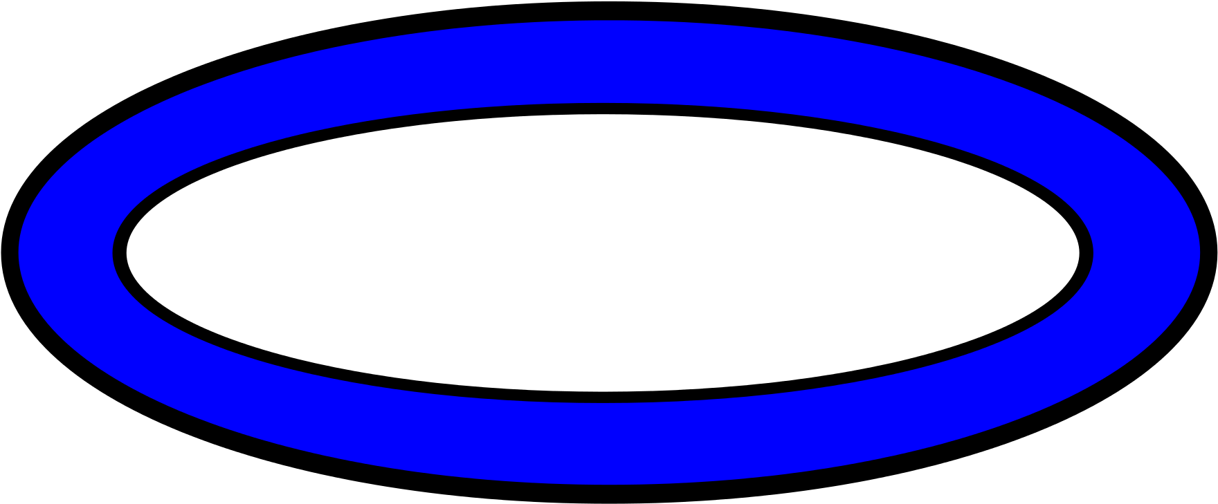Perfect Open With Oval - Blue Oval (2000x1412)