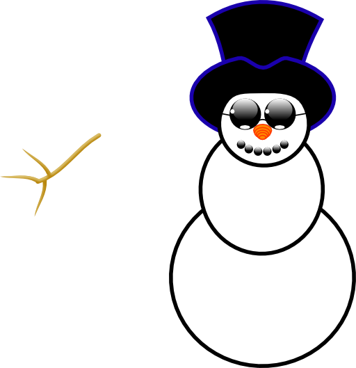 Snowman - Clip Art (512x529)