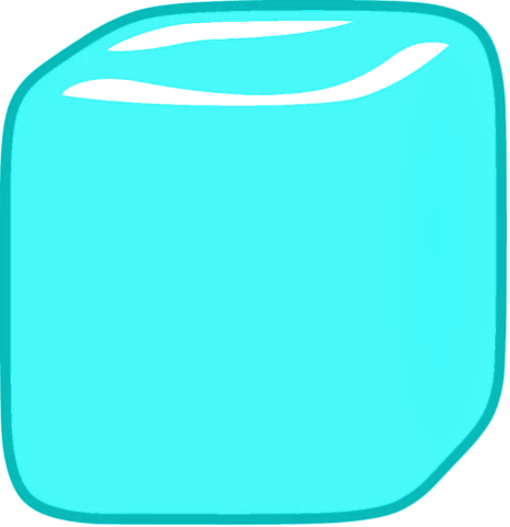 Cyan Ice Cube Body - Ice Cube (466x481)