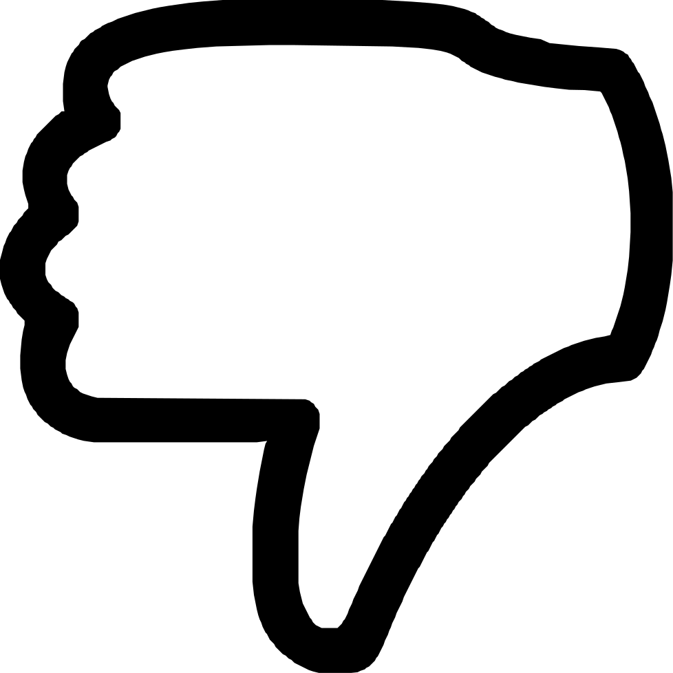 Dislike Png - Icon (978x979)