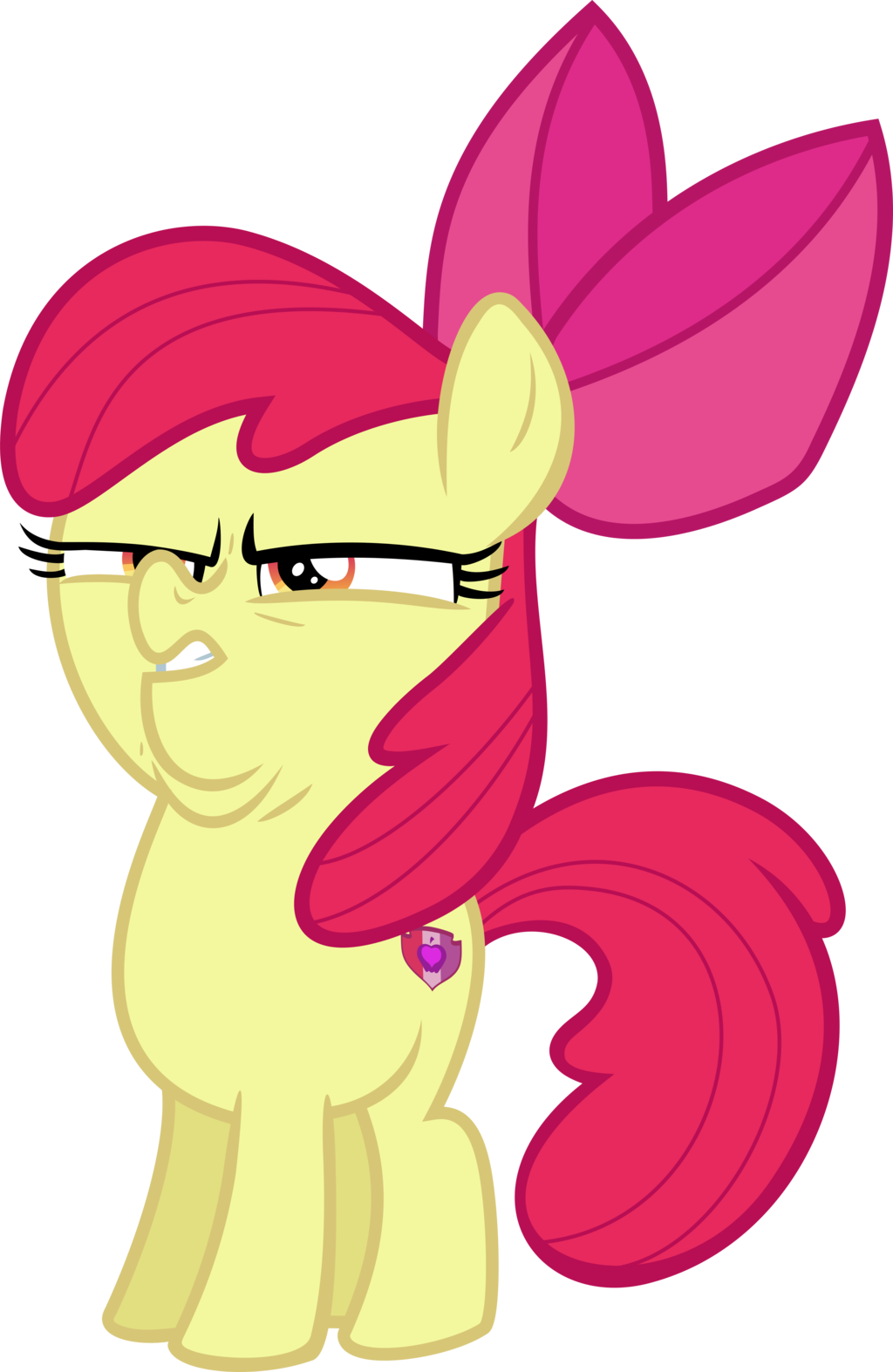 Apple Bloom By Mlpcompilation - Mlp Baby Apple Bloom (1024x1574)