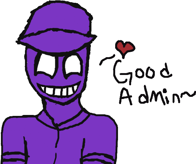 Good Admin By Purple-slaughter - Cartoon (750x600)