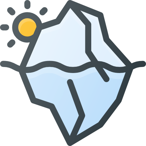 Iceberg Free Icon - Disaster (512x512)