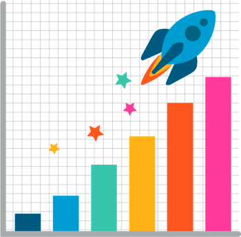 Upwards Pointing Graph - Graph Of A Function (350x344)