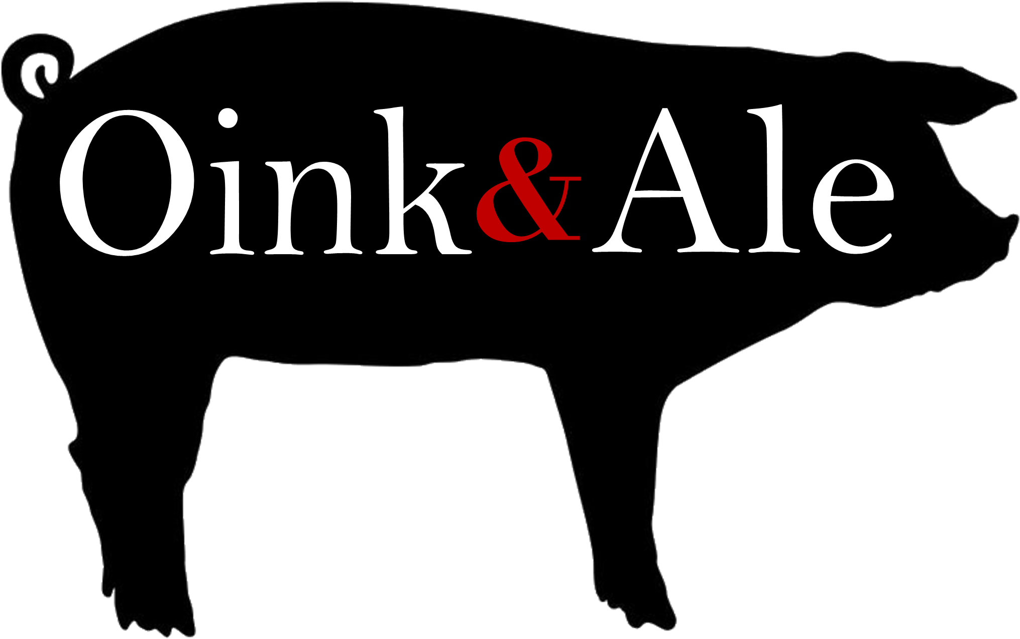 Pig Silhouette Vector (2080x1383)