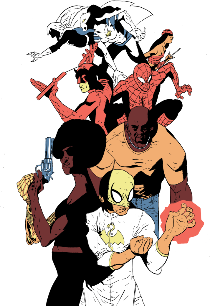 Hell's Kitchen By Shaheenbeardsley - Cartoon (733x1089)
