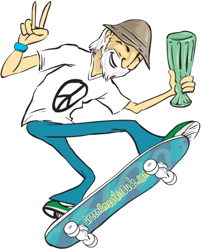Yogi Zen Dude - Kickflip (418x529)