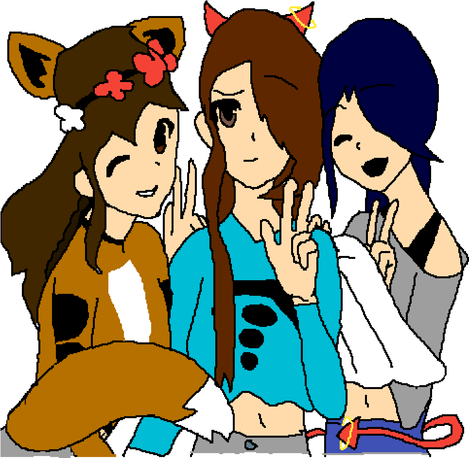 My Ocs - Cartoon (1000x1000)