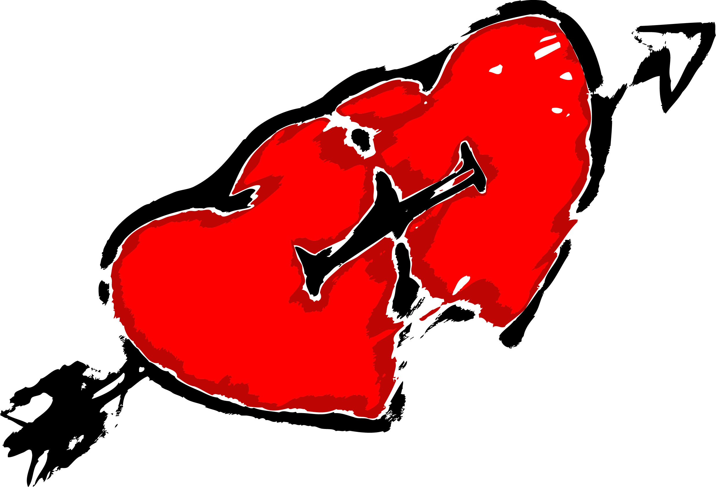 Two Stone Mandrel Love Vector Illustration - Illustration (2477x1687)