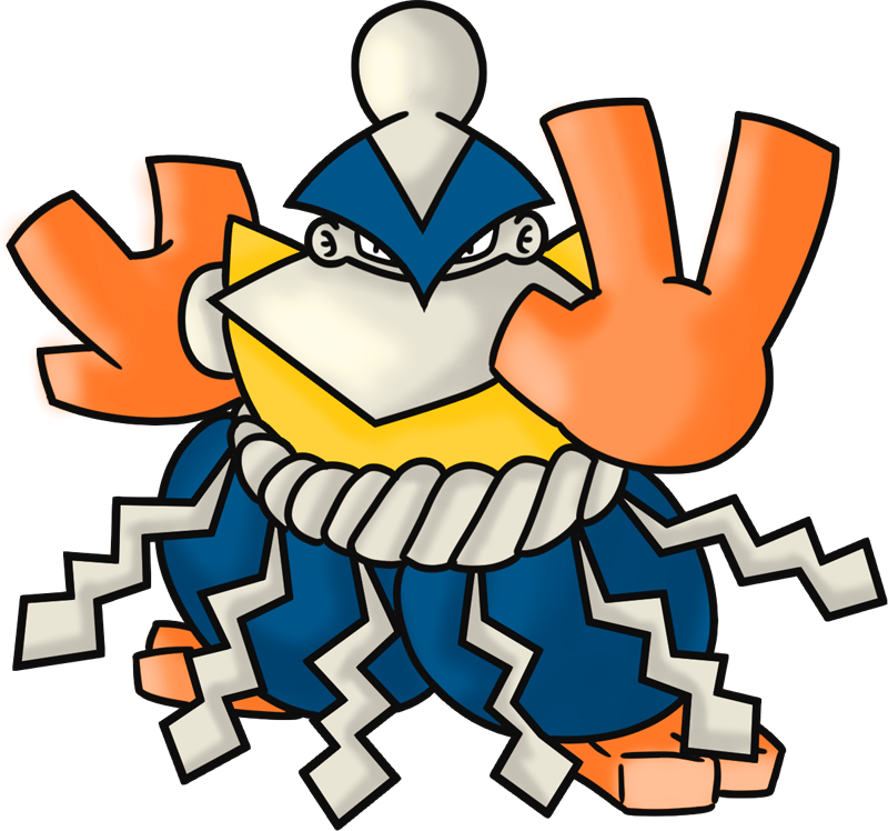 Pokemon Hariyama Evolution (800x748)