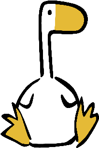 Goose Sitting Down - Goose Sitting Down (426x426)