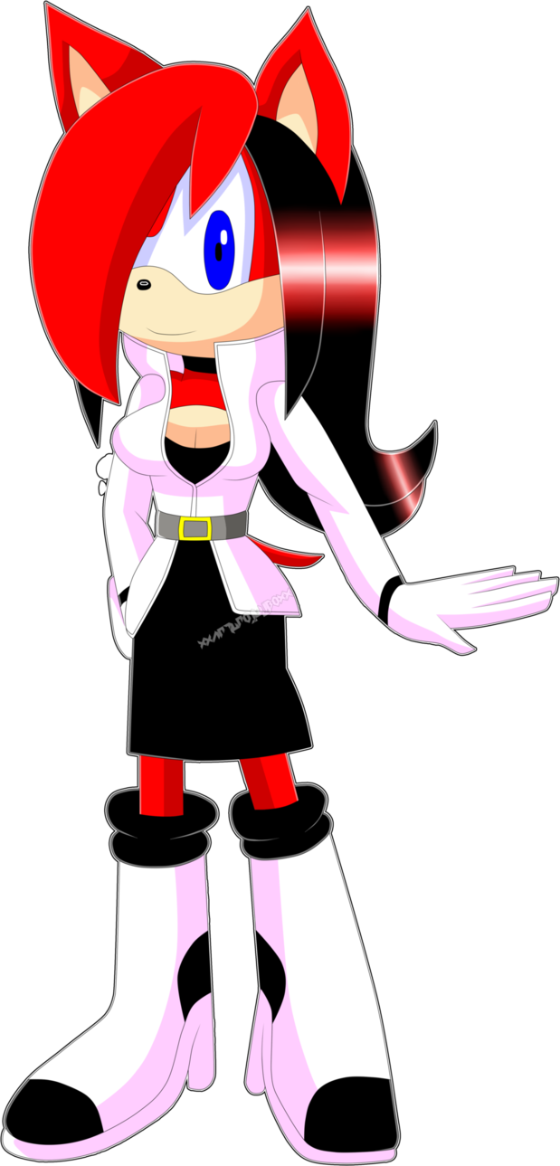 Karin The Hedgehog - Cartoon (619x1289)