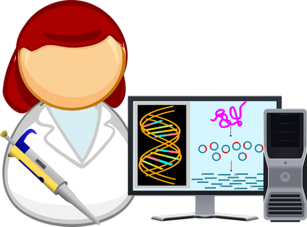 Biologist Clipart (600x445)