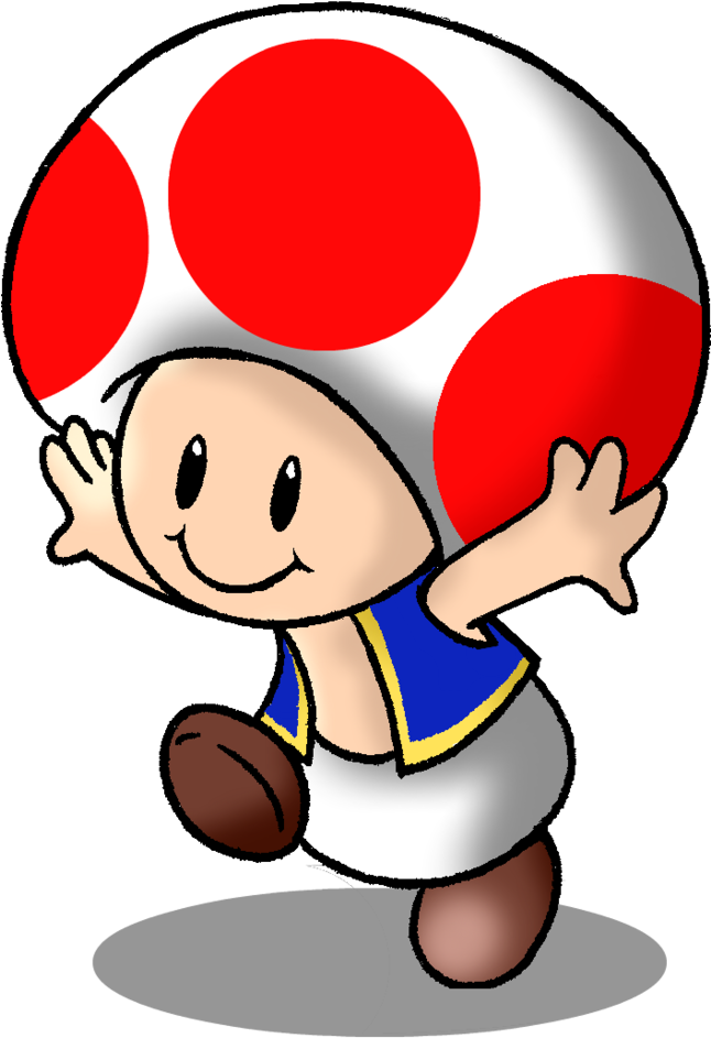 Toad Originating Game - Cartoon (645x1024)