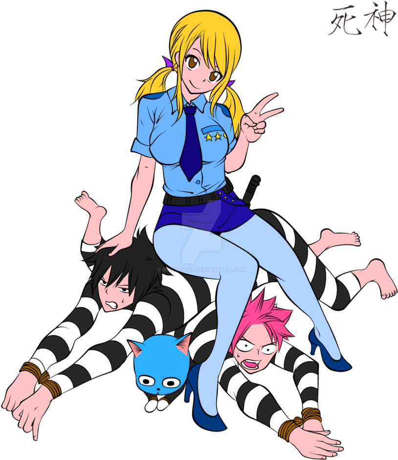 Cops And Robbers By Roxyro123 - Cartoon (830x963)