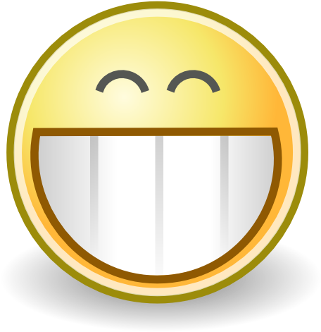 Face Grin 555px - Smile (2000x2000)