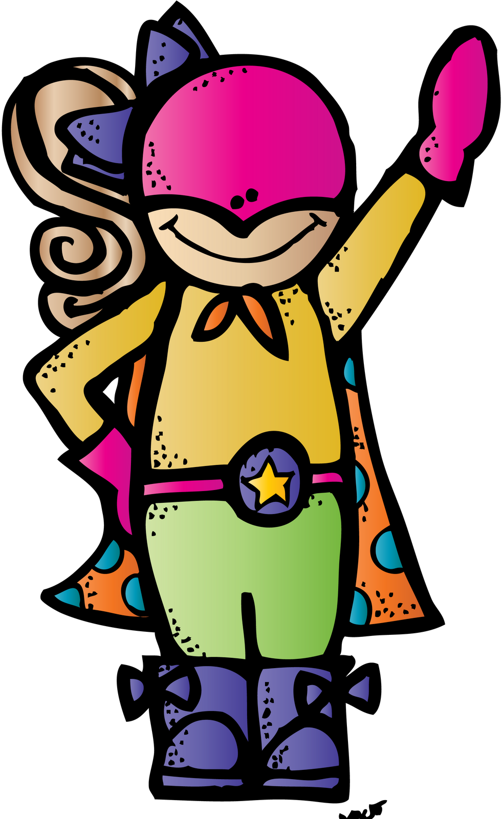 Melonheadz Illustrating Graduation 2 Bundle - Melonheadz Superhero (988x1600)