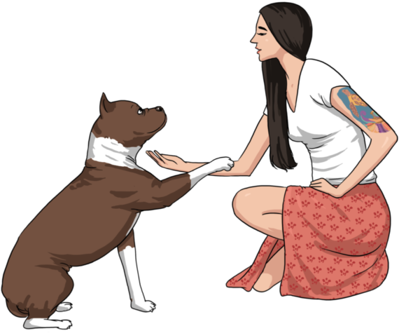 Pawsitive Energy Llc - Cartoon (600x525)