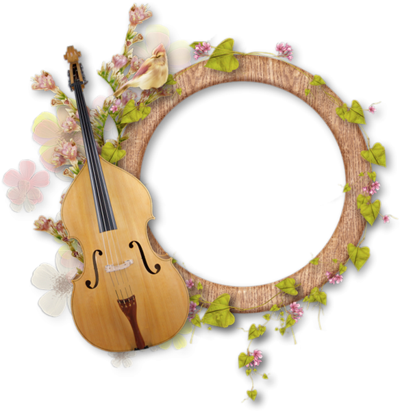 Frames, Frame, Rahmen, Quadro, Png - Violin (600x609)