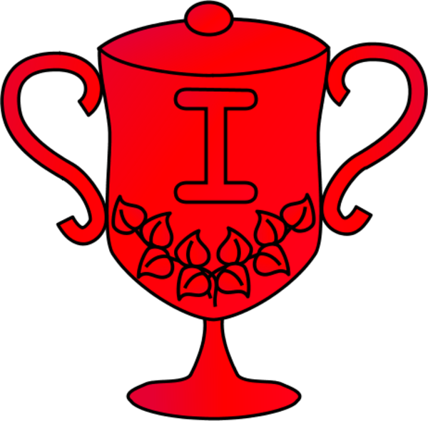 Trophy Vector Clip Art - Trophy Clip Art (600x591)