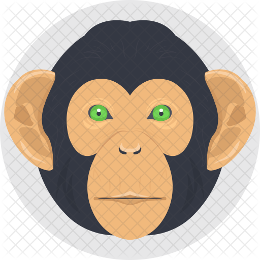 Monkey Icon - Macaque (512x512)