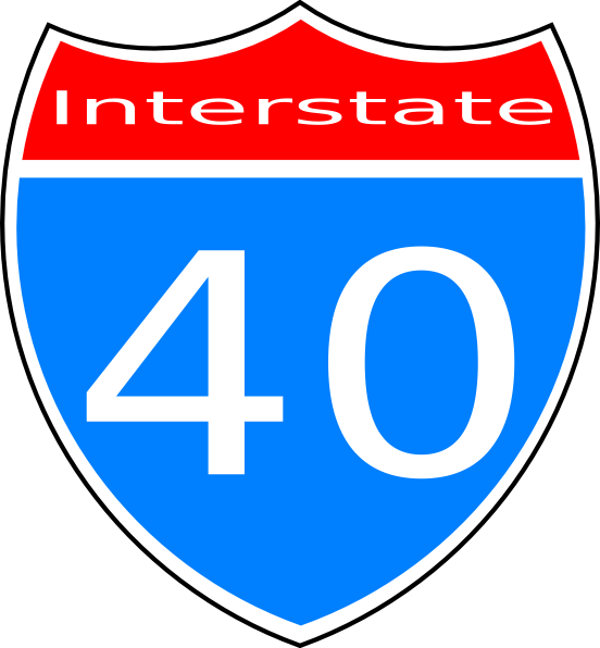 Interstate Highway - Interstate Highway Sign (552x596)