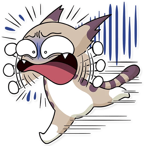 Набор Стикеров Для Telegram «эти Коты» - Cat (512x512)