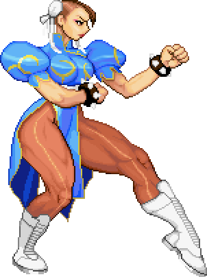 Chun Li Stance Remake By Providenceangle - 春 麗 スト 3 (302x404)