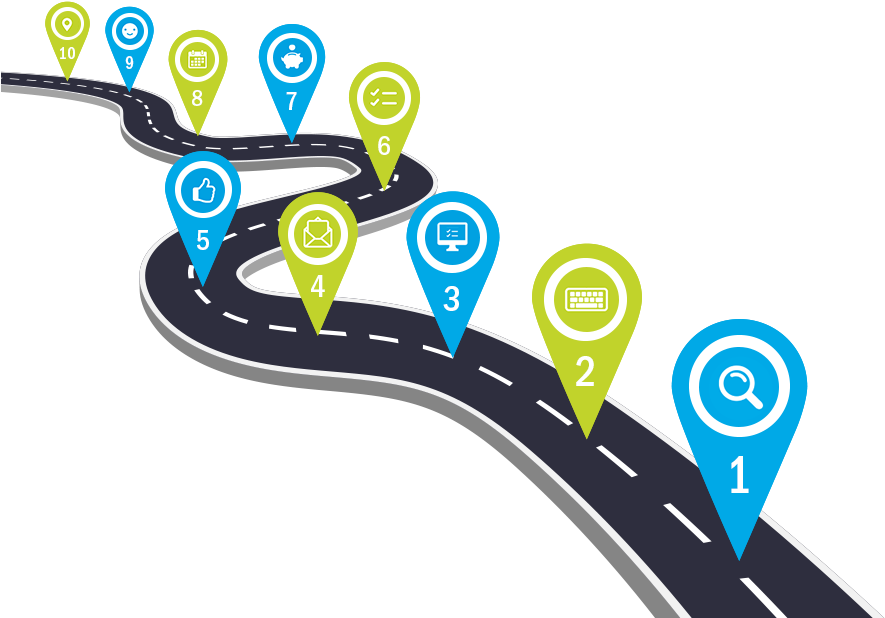 Road Map Png (900x648)